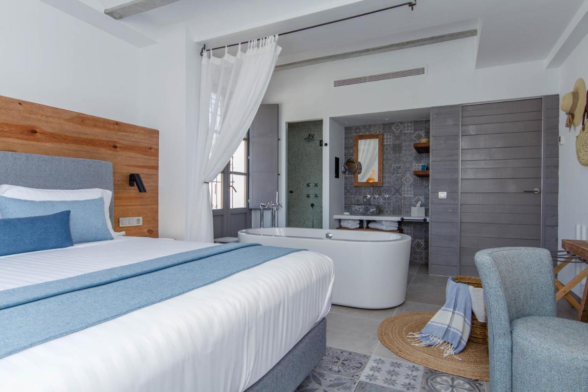Cama o camas de una habitación en La Serena Boutique Hotel & Wellness - Altea
