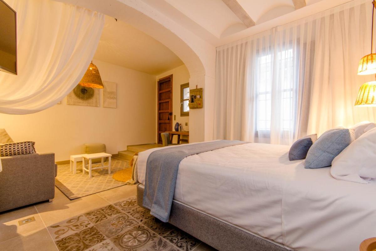 Cama o camas de una habitación en La Serena Boutique Hotel & Wellness - Altea