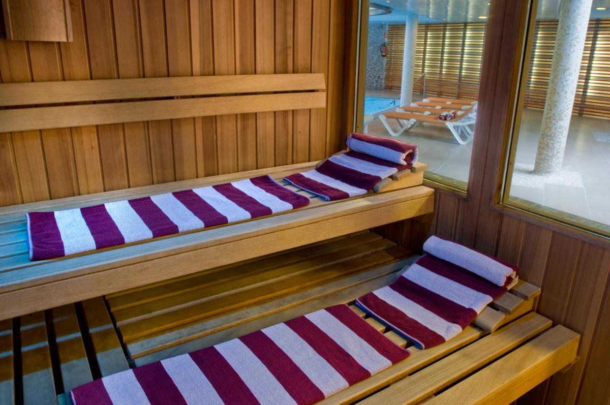 Cama o camas de una habitación en Sumus Hotel Stella and Spa 4S Adults Recommended