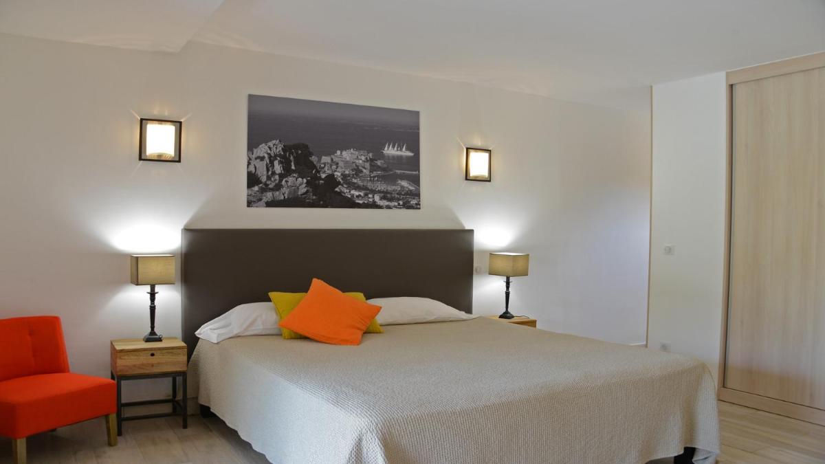Un ou plusieurs lits dans un hébergement de l'établissement Hôtel Casa Rossa & Spa