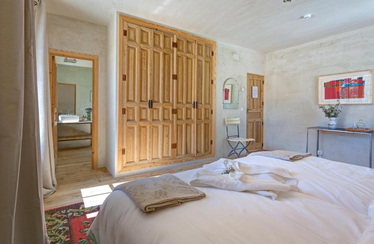 Cama o camas de una habitación en Finca Fuente Techada - Adults Only