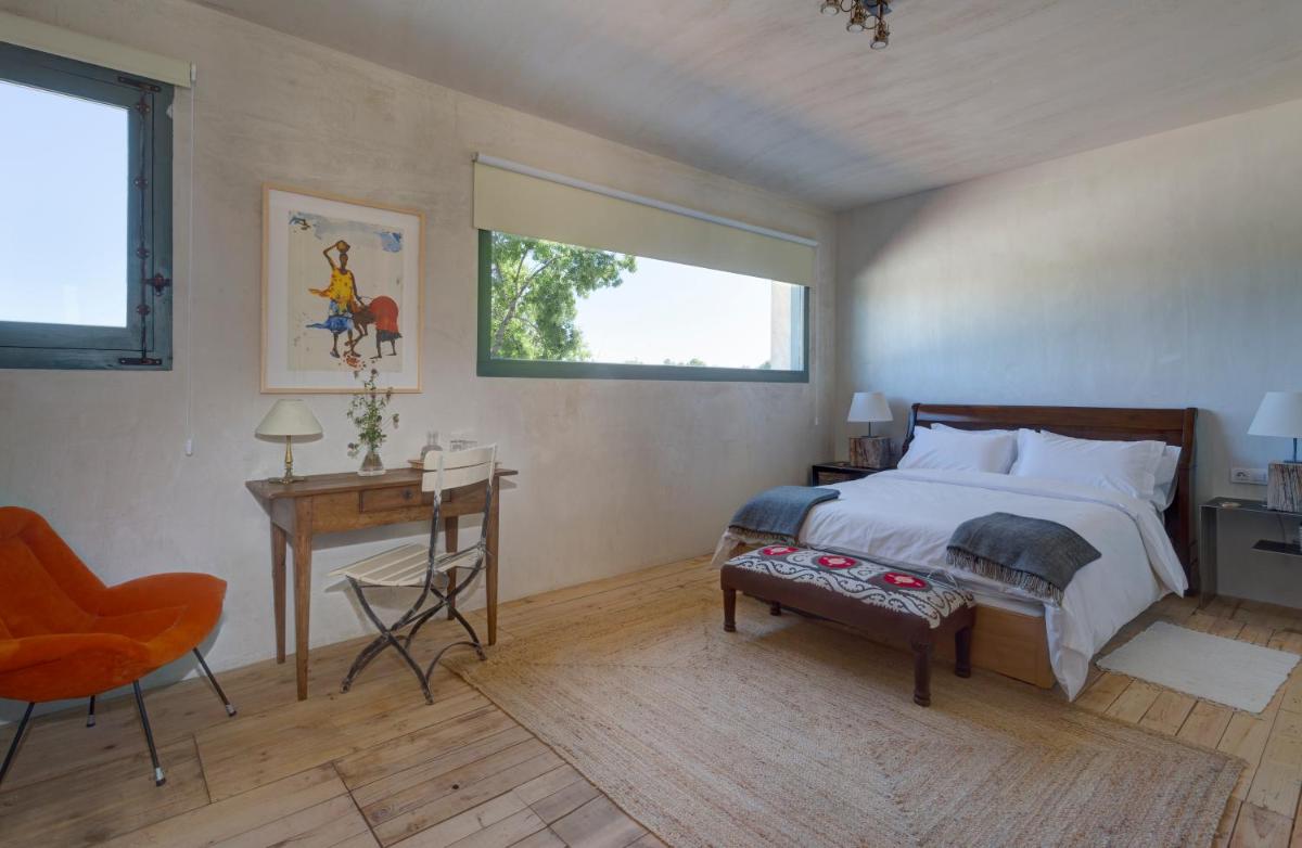 Cama o camas de una habitación en Finca Fuente Techada - Adults Only