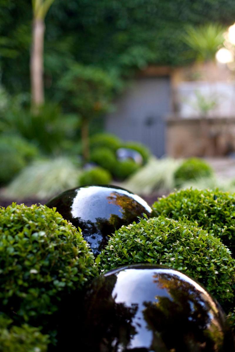 Jardin de l'établissement Le Castellas Hotel & SPA - TERITORIA