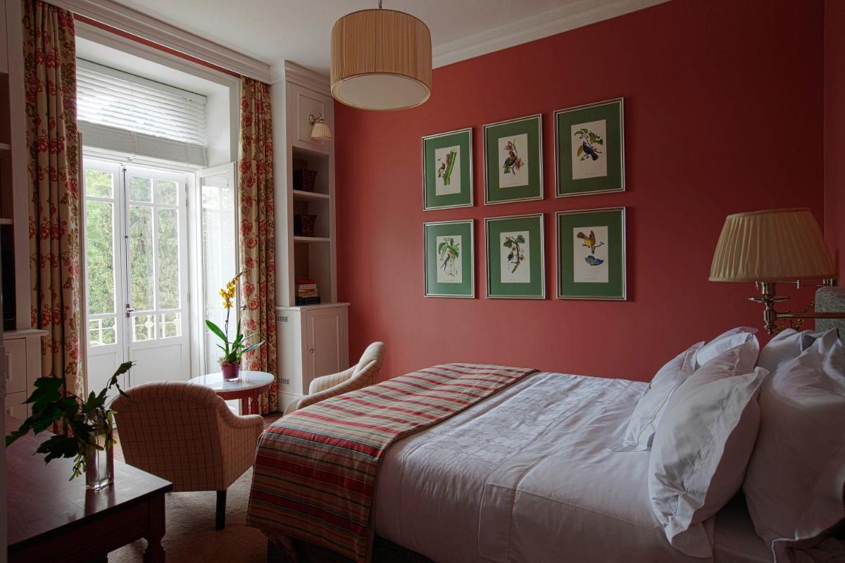 Uma cama ou camas num quarto em Vidago Palace