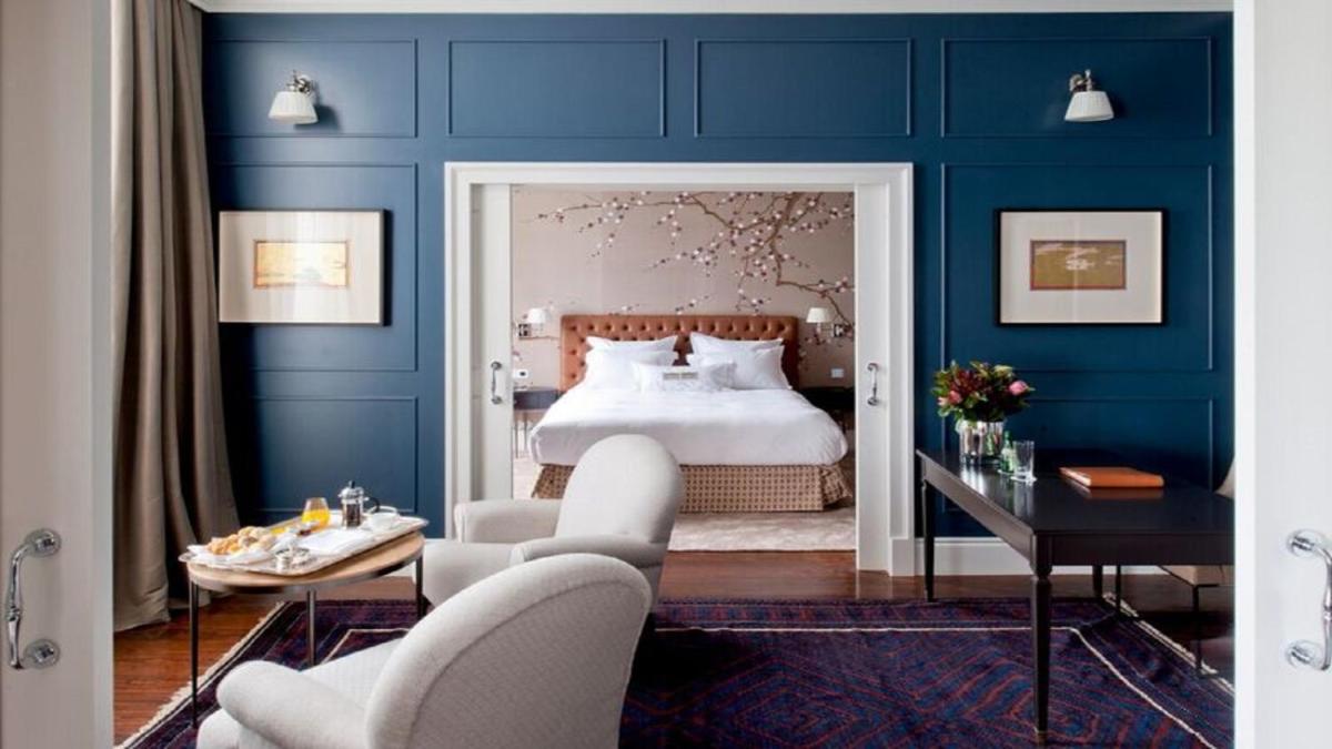 Uma cama ou camas num quarto em Vidago Palace