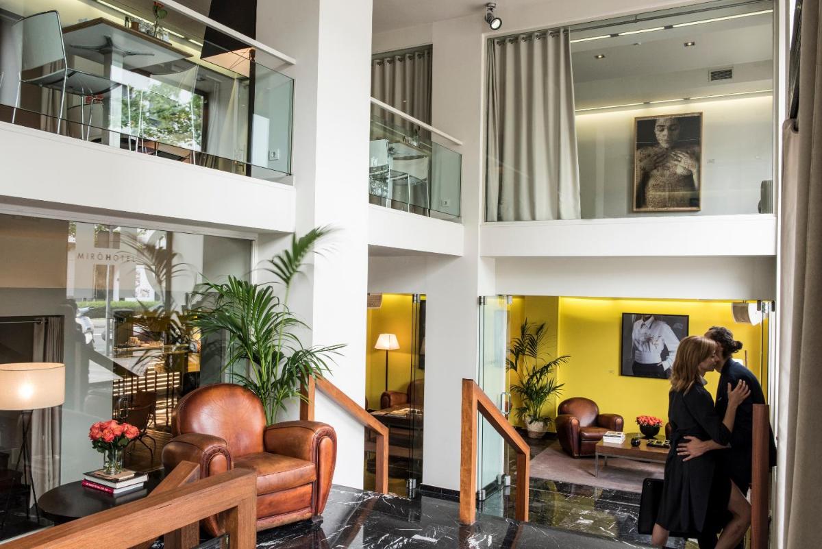 Zona de estar de Hotel Miró