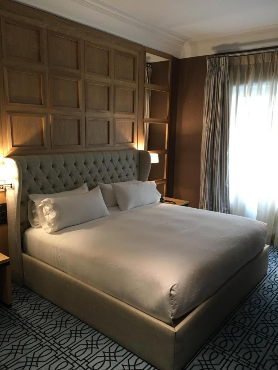 Cama o camas de una habitación en Hotel Rector