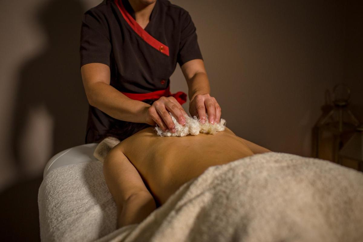 O spa e/ou outras comodidades de bem-estar em Puralã - Wool Valley Hotel & SPA
