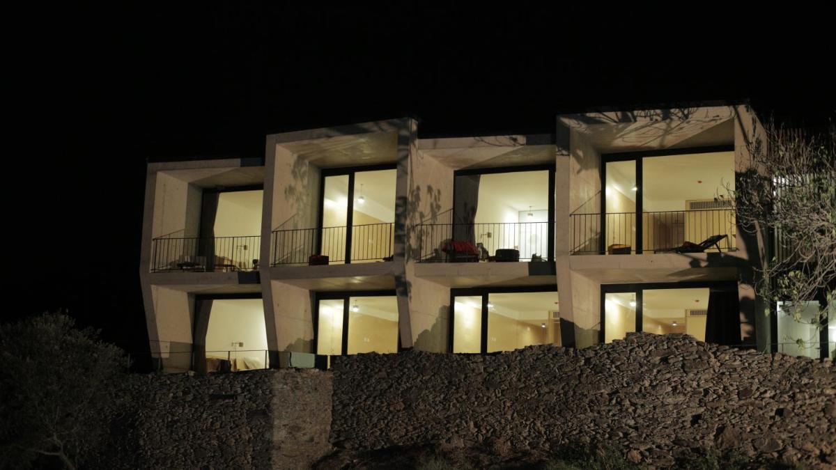 O edifício onde o hotel está situado