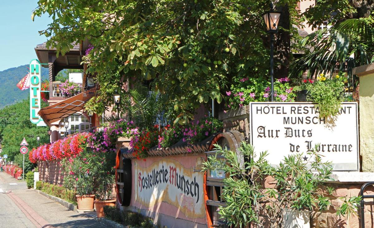 Jardin de l'établissement Hotel Munsch Restaurant & Wellness, Colmar Nord - Haut-Koenigsbourg
