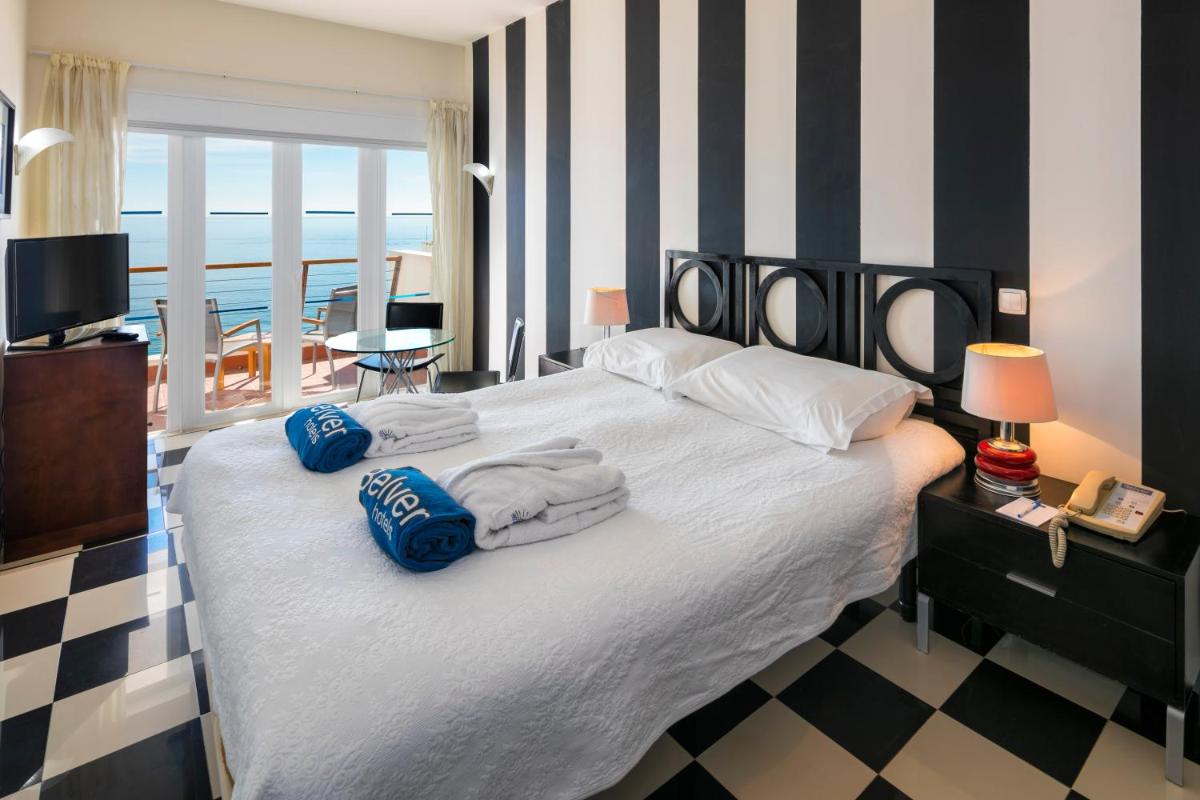 Uma cama ou camas num quarto em Boa Vista Hotel & Spa - Adults Only