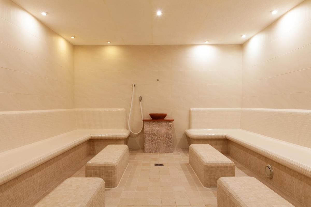 Ein Badezimmer in der Unterkunft A-ROSA Sylt