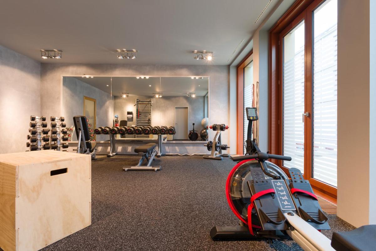 Das Fitnesscenter und/oder die Fitnesseinrichtungen in der Unterkunft A-ROSA Sylt