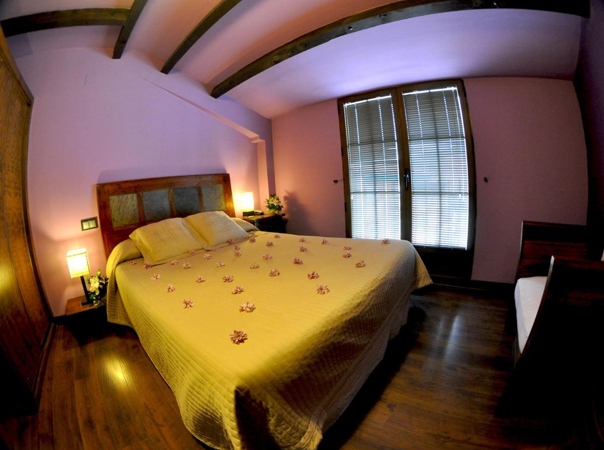 Cama o camas de una habitación en La Posada del Casar
