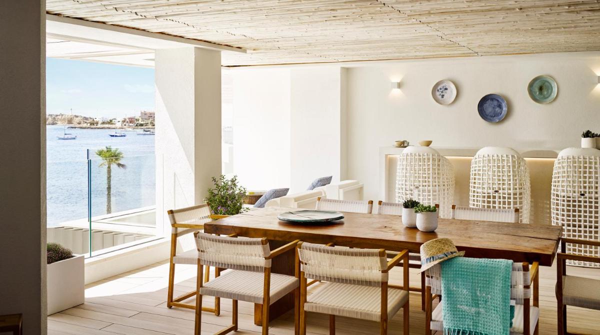 Zona de estar de Nobu Hotel Ibiza Bay