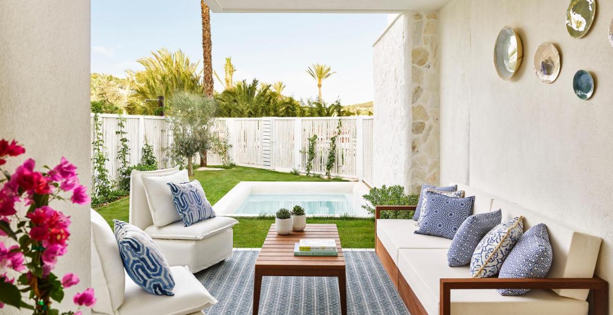 Zona de estar de Nobu Hotel Ibiza Bay