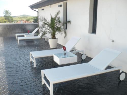 Zona de estar de Hotel Playa Ribera