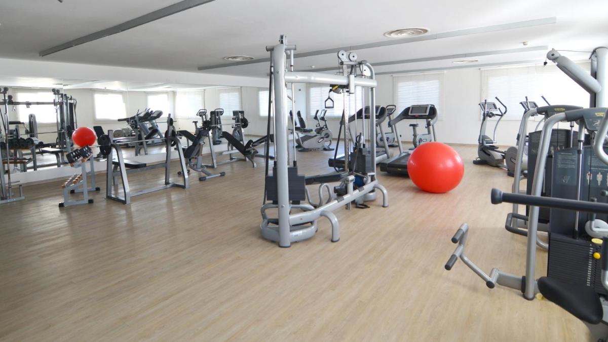 Gimnasio o instalaciones de fitness de Fairplay Golf & Spa Resort