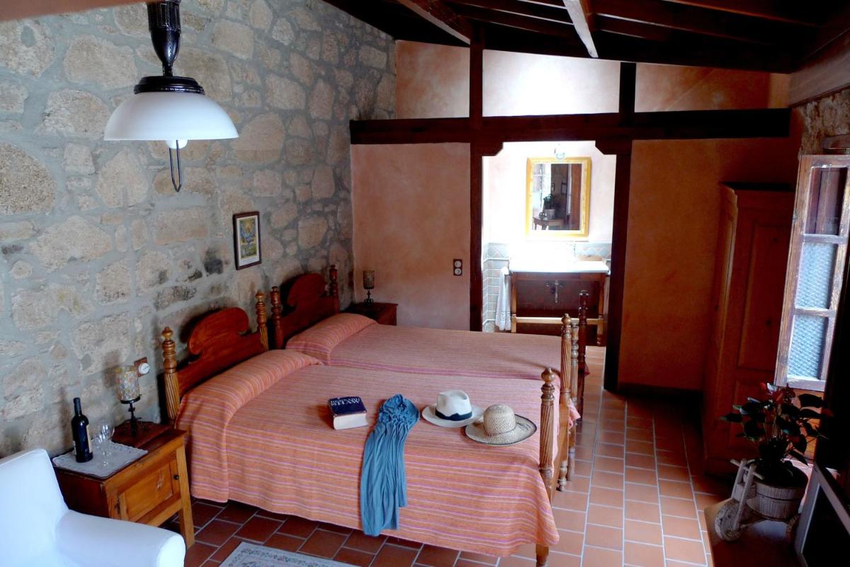 Cama o camas de una habitación en Hotel Rural San Miguel - Only Adults
