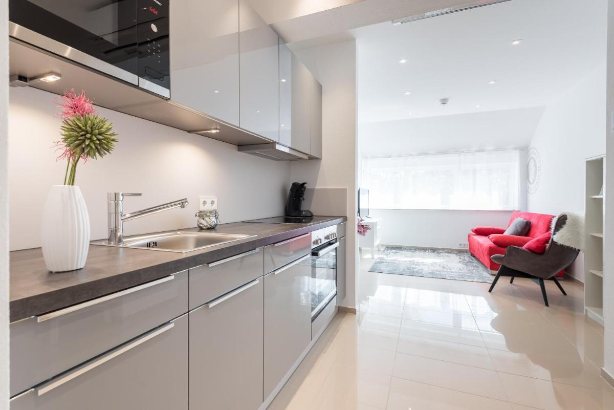 Küche/Küchenzeile in der Unterkunft Friedrich Boutique-Apartments