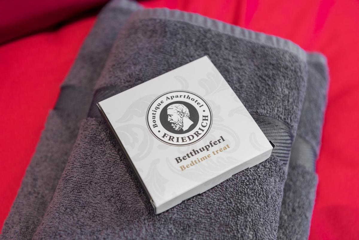 Ein Sitzbereich in der Unterkunft Friedrich Boutique-Apartments