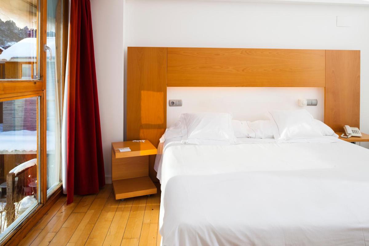 Cama o camas de una habitación en Tierra de Biescas
