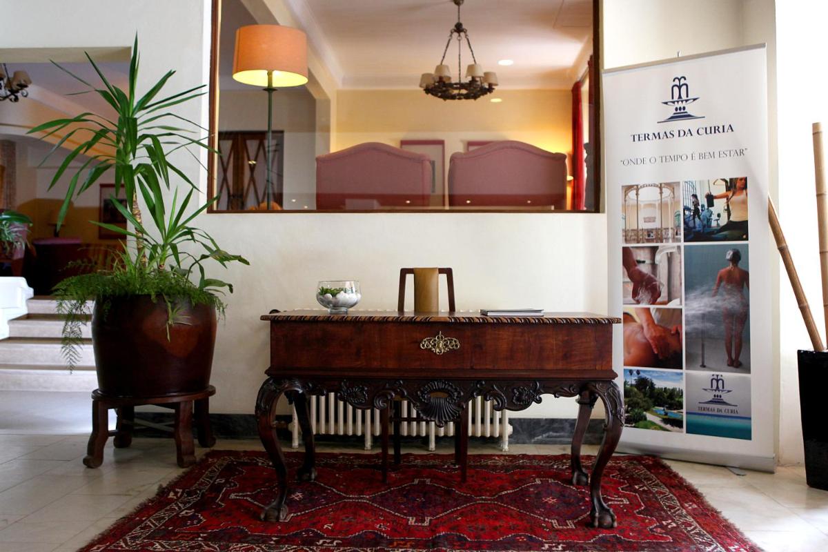 A cozinha ou kitchenette de Hotel Termas da Curia