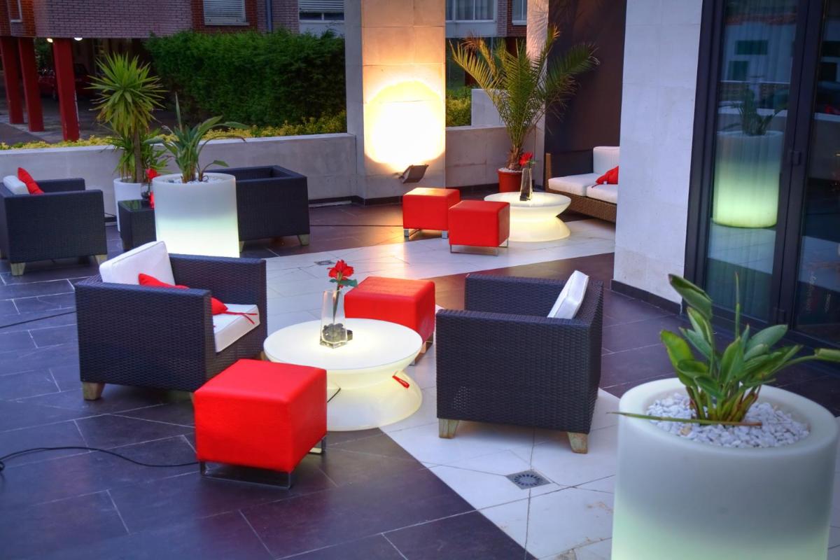 Zona de estar de Hotel Playa Ribera