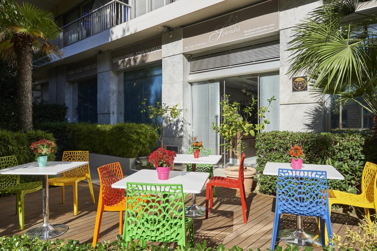Jardin de l'établissement Splendid Hotel & Spa Nice