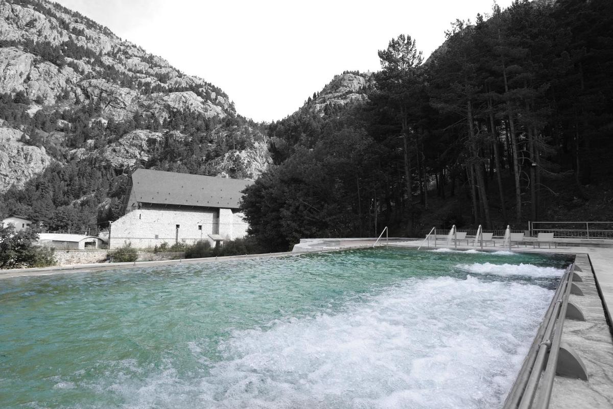 Paisaje cerca de este hotel