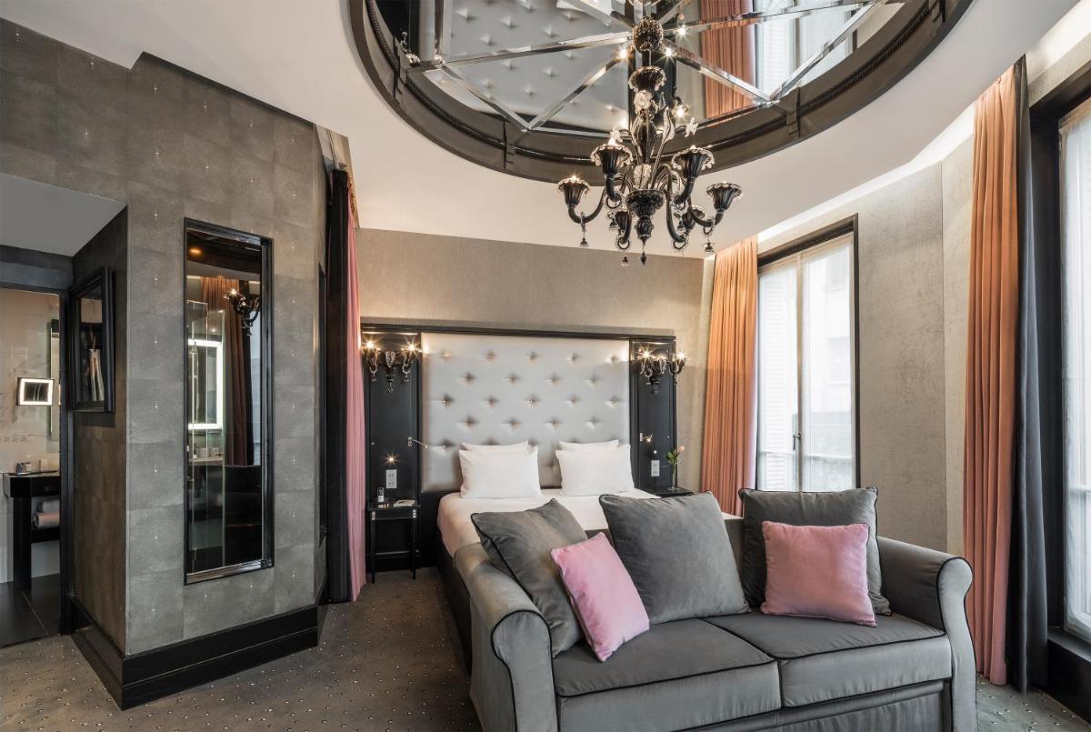 Coin salon dans l'établissement Maison Albar - Le Diamond