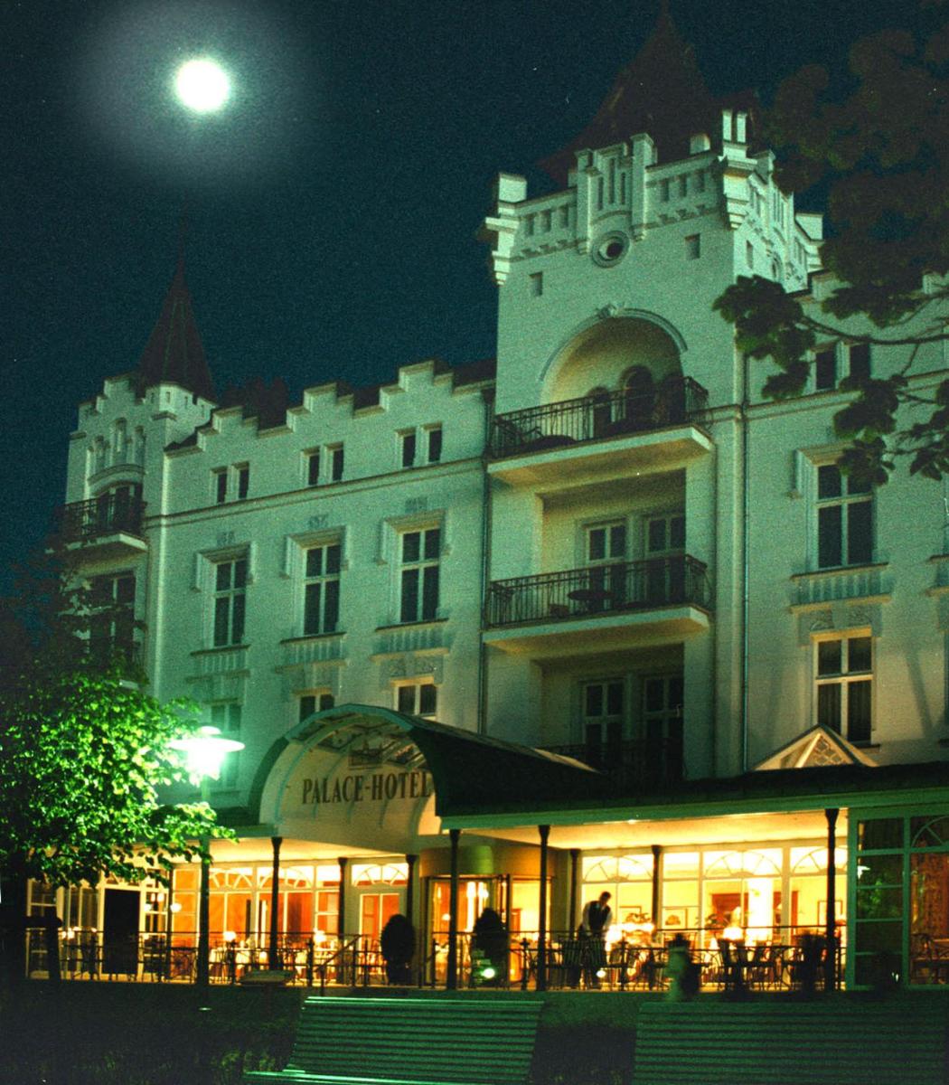 Das Gebäude in dem sich das Hotel befindet
