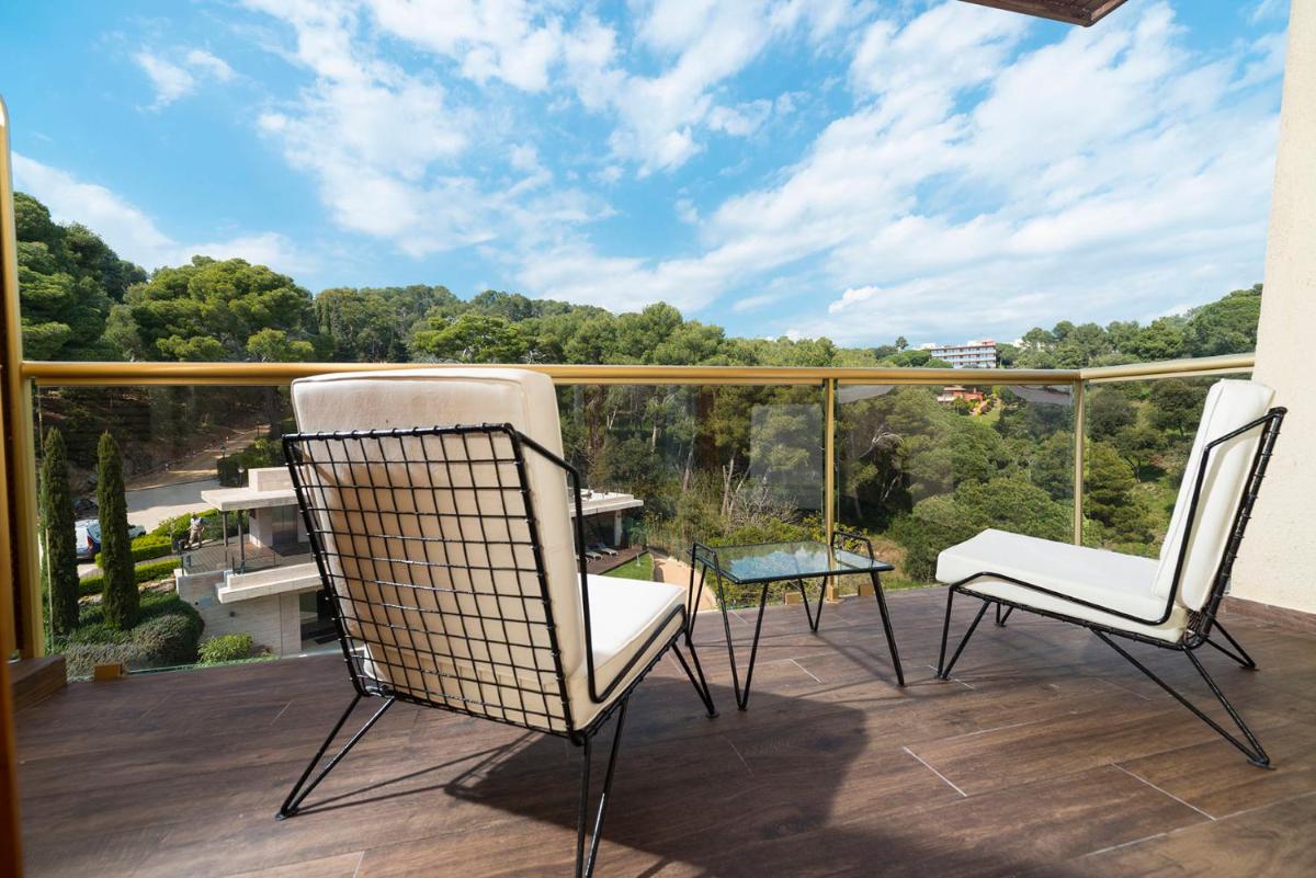 Un balcón o terraza de Hotel Santa Marta