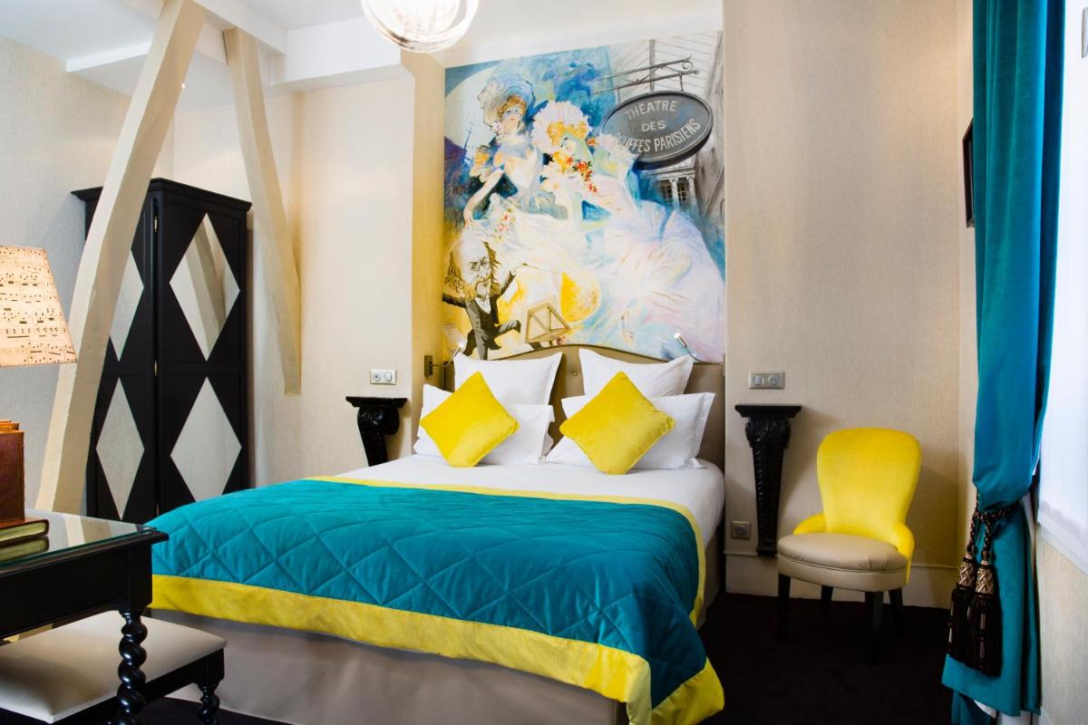 Un ou plusieurs lits dans un hébergement de l'établissement Hotel & Spa de Latour Maubourg