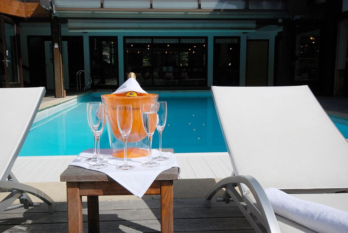 Boissons dans l'établissement Hotel le Petit Dru