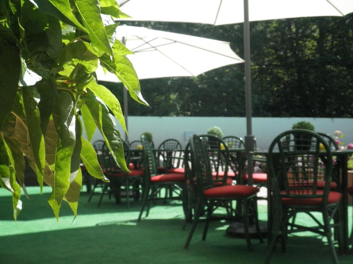 Jardín al aire libre en Hotel Balneario De Alceda