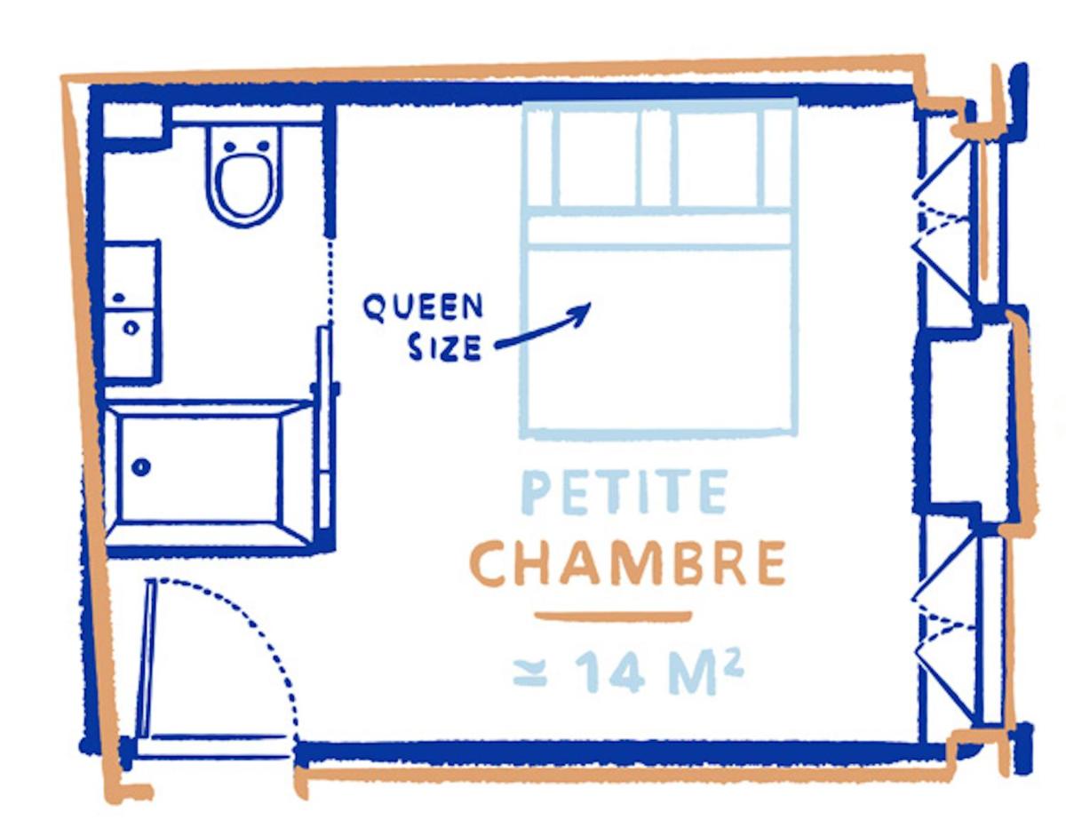 Plan de l'établissement Hôtel La Nouvelle République & Hammam