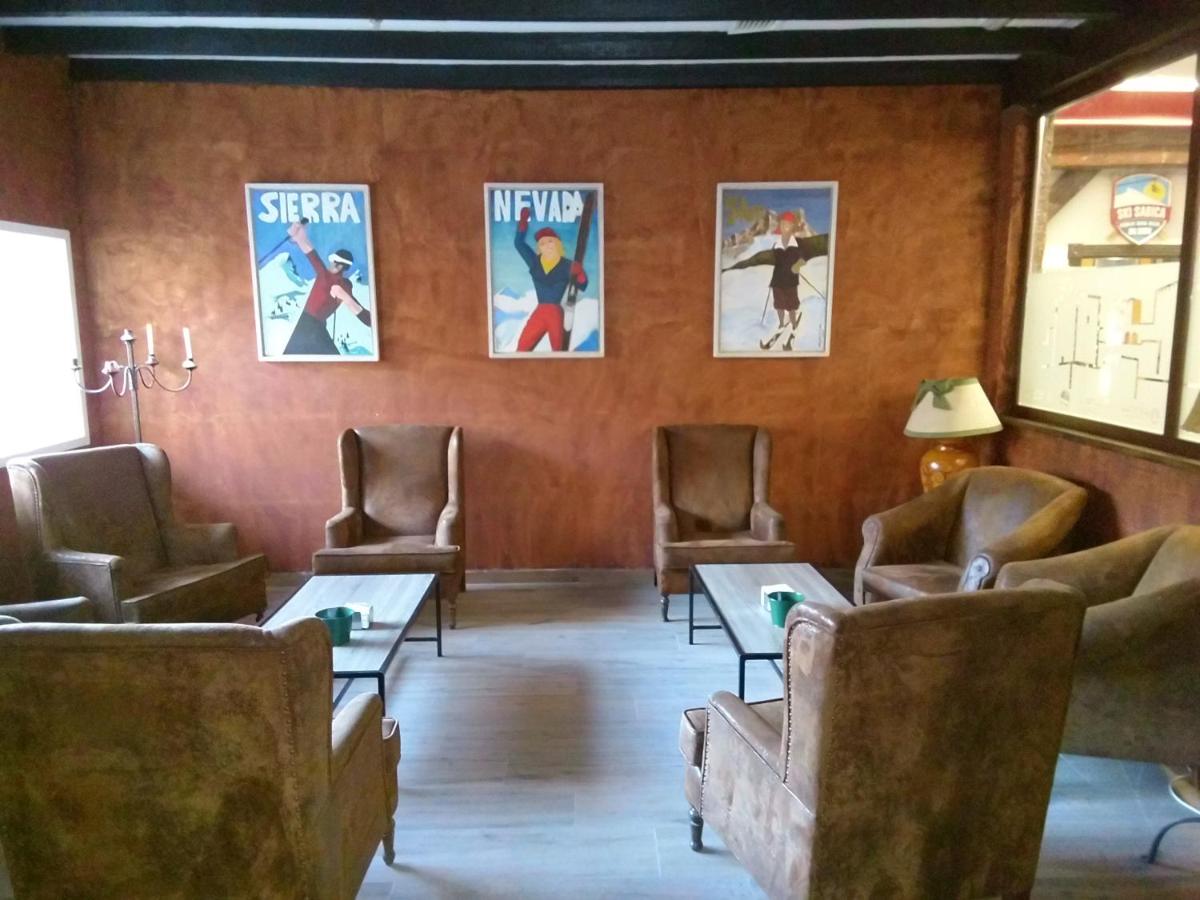 Zona de estar de Hotel GHM Monachil