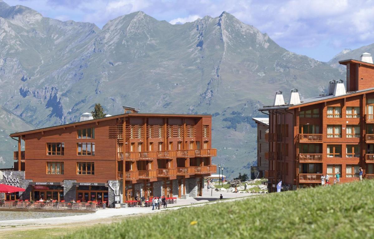 Vue générale sur la montagne ou vue sur la montagne depuis l'appart'hôtel