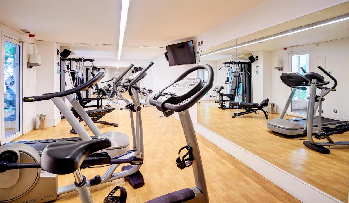 Gimnasio o instalaciones de fitness de Hipotels Hipocampo Playa