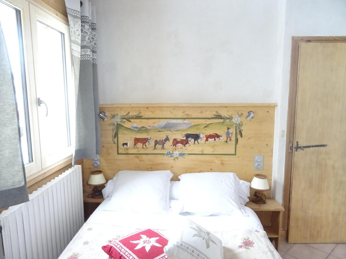 Un ou plusieurs lits dans un hébergement de l'établissement Apart'hotel & Spa "La Destière"