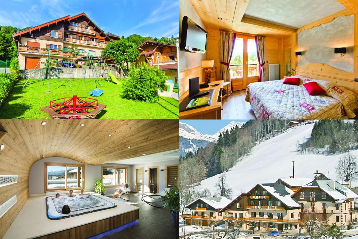 Photo de la galerie de l'établissement Logis Hotel & Spa Beau-Site, à Saint-Jean-de-Sixt