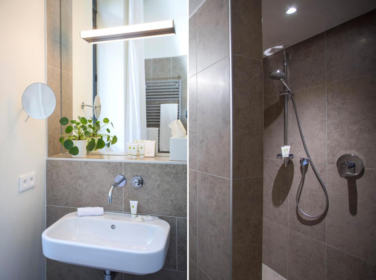 Salle de bains dans l'établissement Fourvière Hôtel