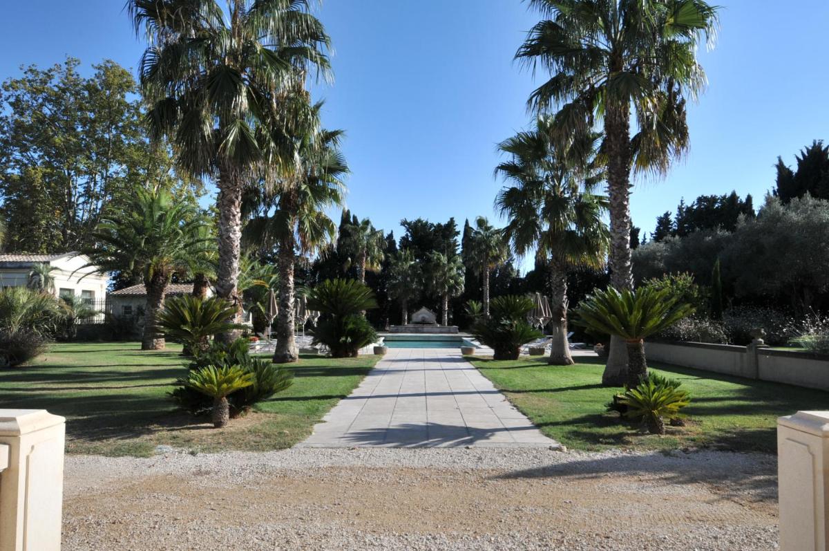 Jardin de l'établissement Domaine du Grand Malherbes