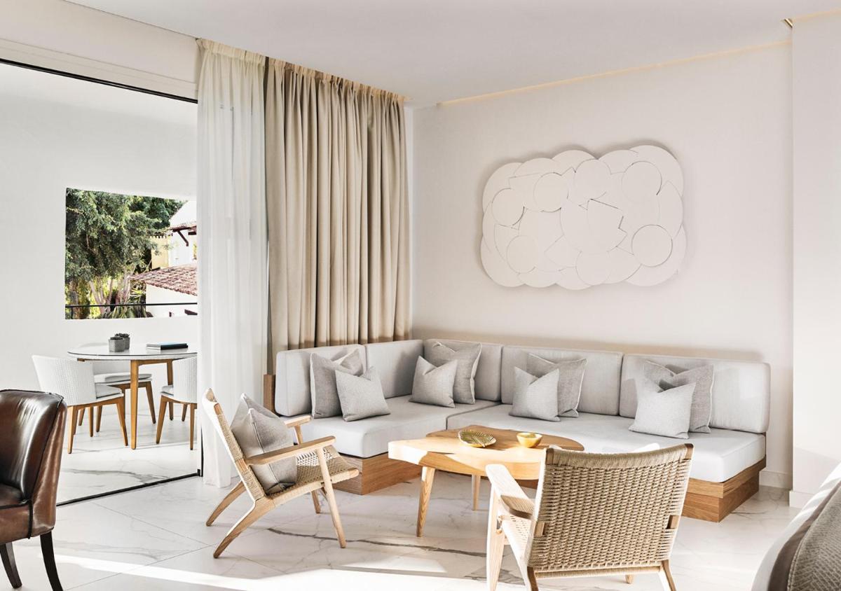 Zona de estar de Nobu Hotel Marbella