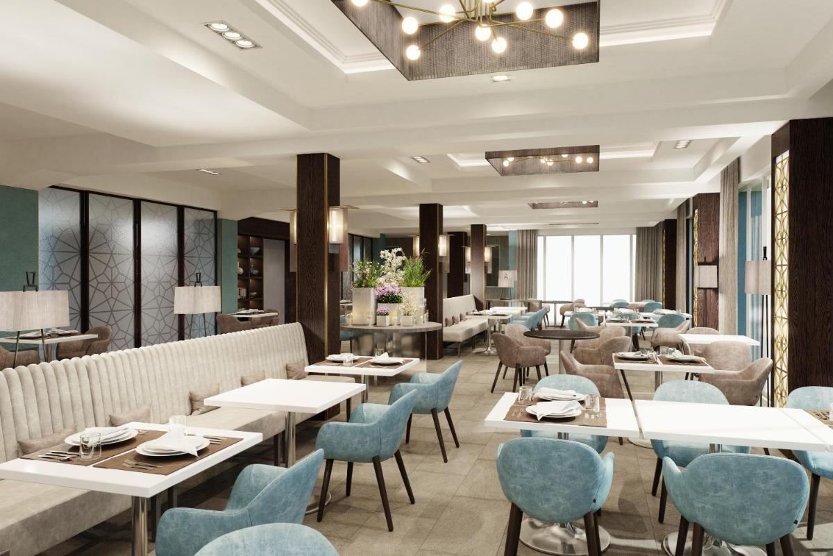 Uma área de estar em Dona Filipa Hotel