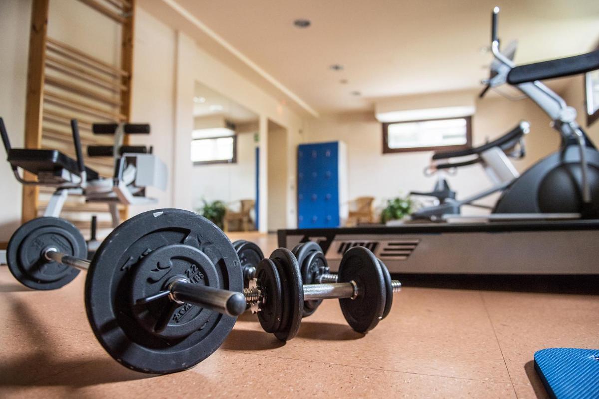 Gimnasio o instalaciones de fitness de Hotel Villa Virginia
