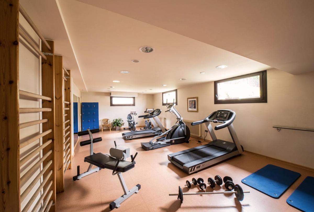 Gimnasio o instalaciones de fitness de Hotel Villa Virginia