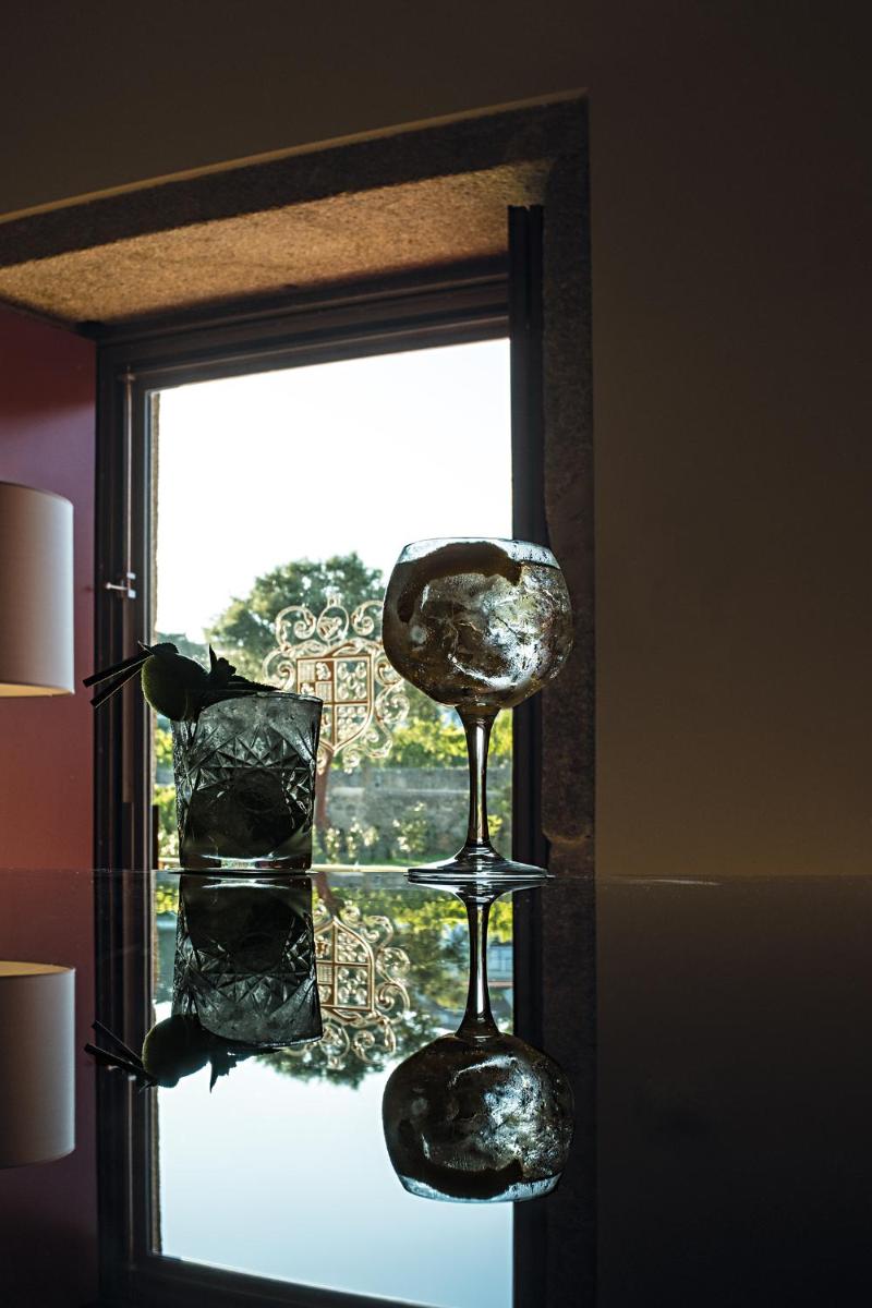 Uma área de estar em Torre de Gomariz Wine & Spa Hotel