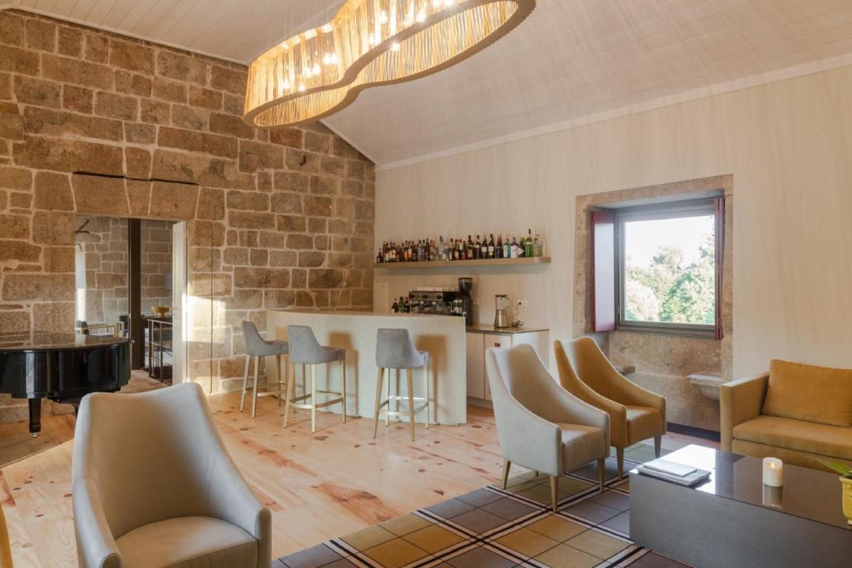 Uma área de estar em Torre de Gomariz Wine & Spa Hotel